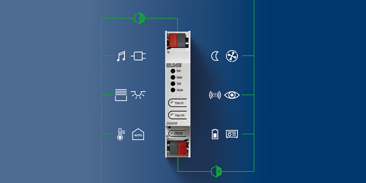 KNX Bereichs- und Linienkoppler bei Montagebau Kiss e.K. in Karlstadt