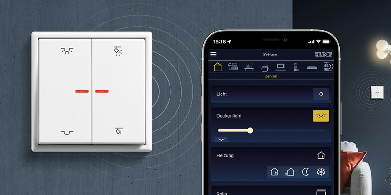 KNX RF Taster bei Montagebau Kiss e.K. in Karlstadt